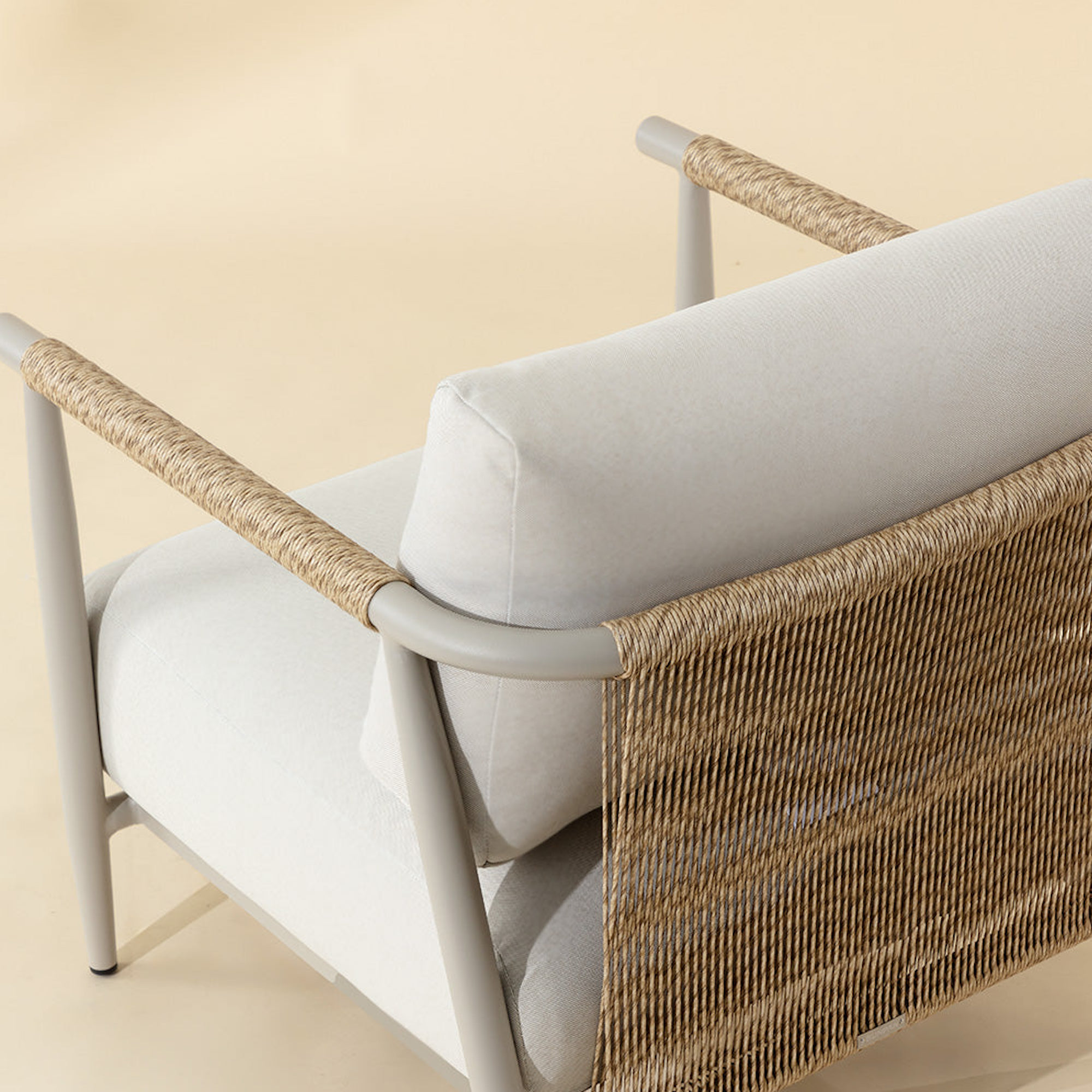 Muros Lounge Chair - Greige