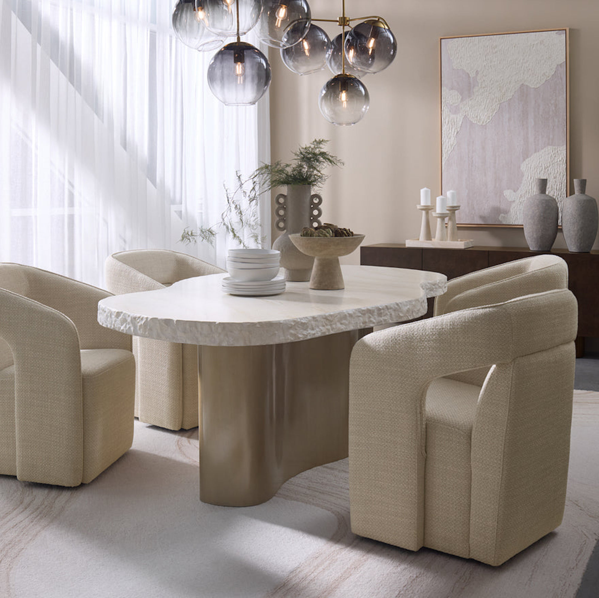 Idris Dining Table - 86"