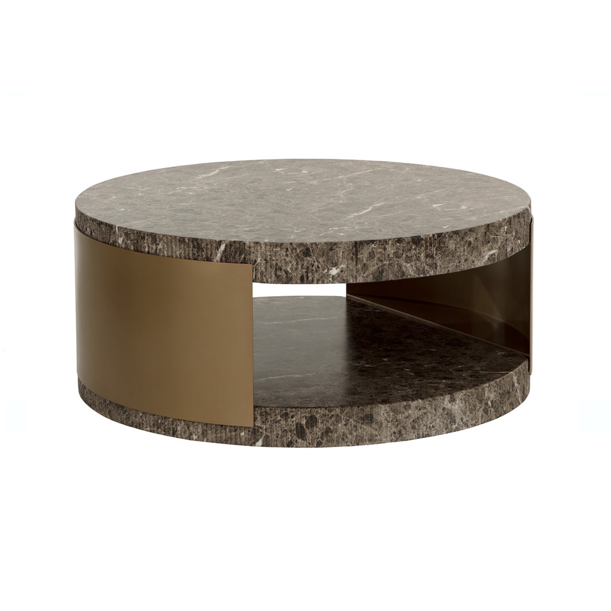 Cavette Coffee Table - Marble Look
