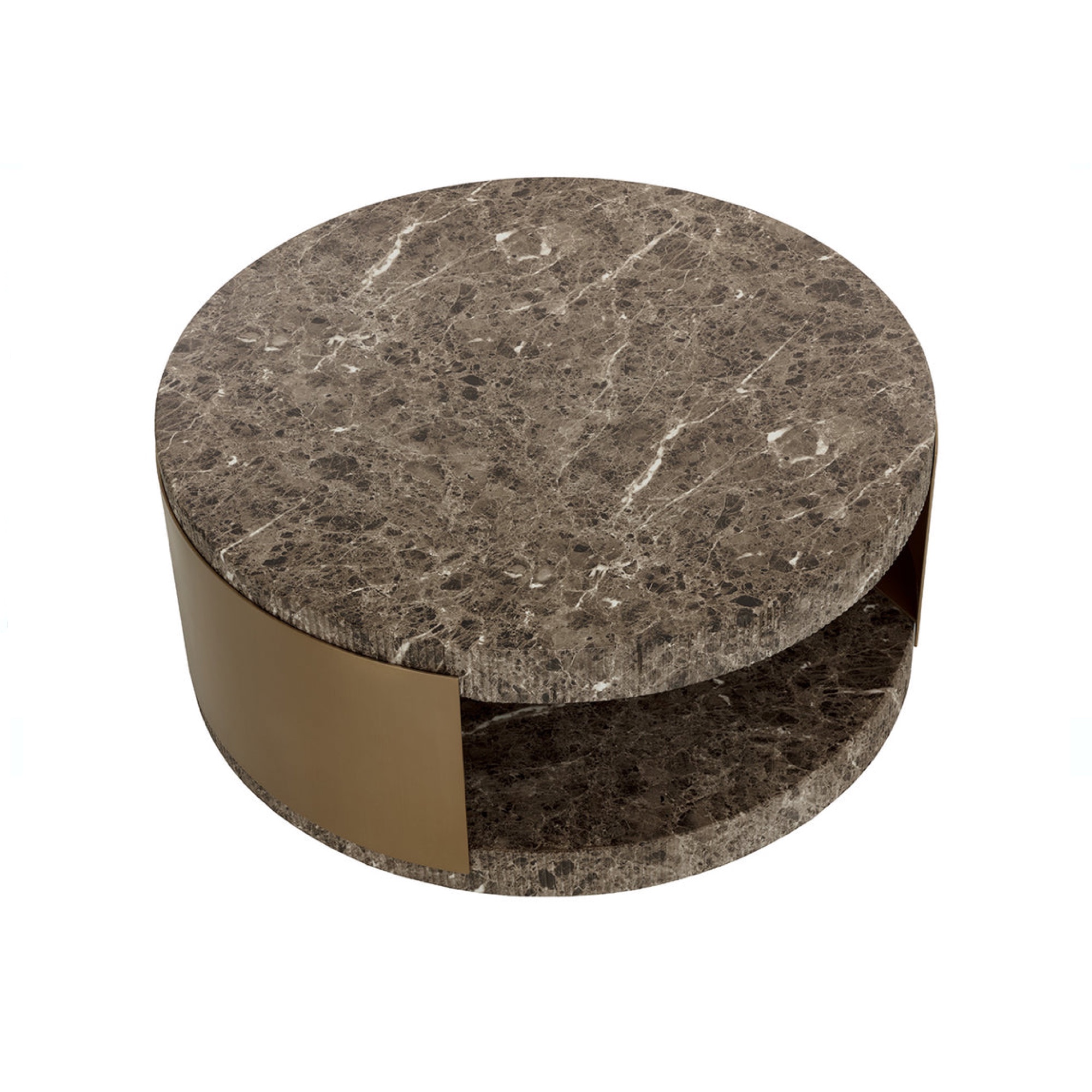 Cavette Coffee Table - Marble Look