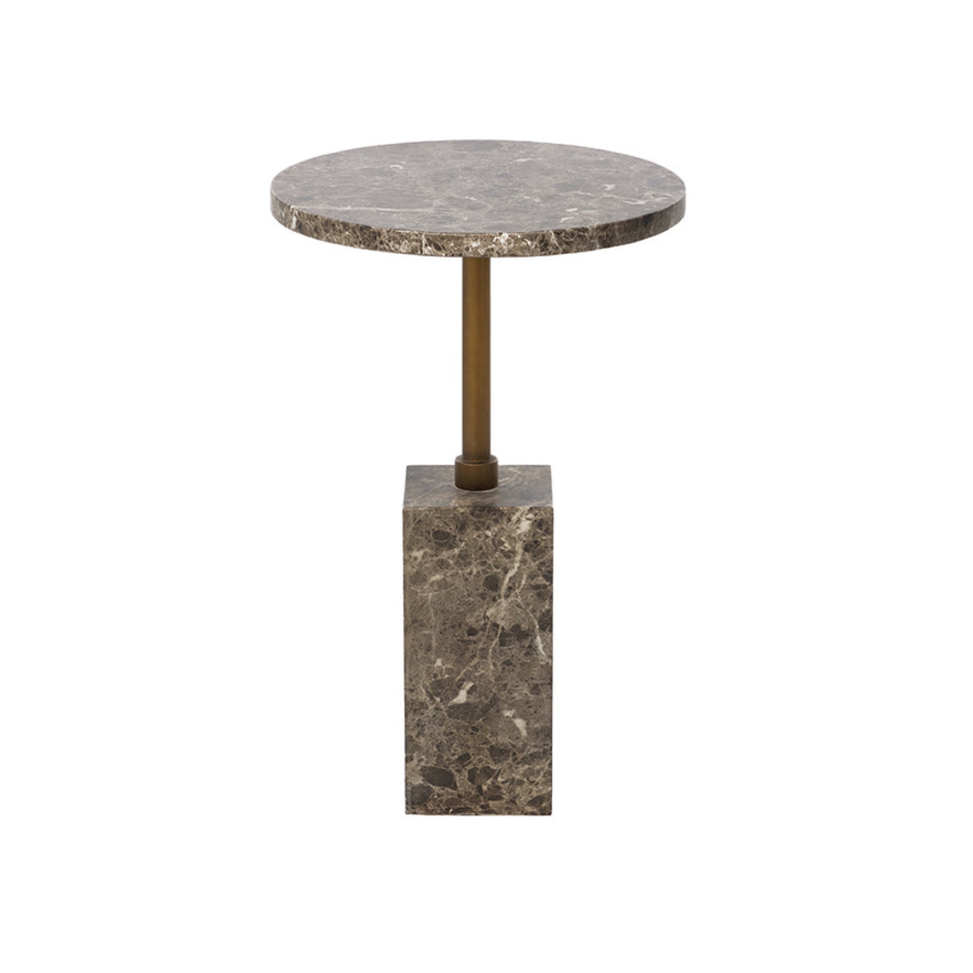Mizani End Table - Brown