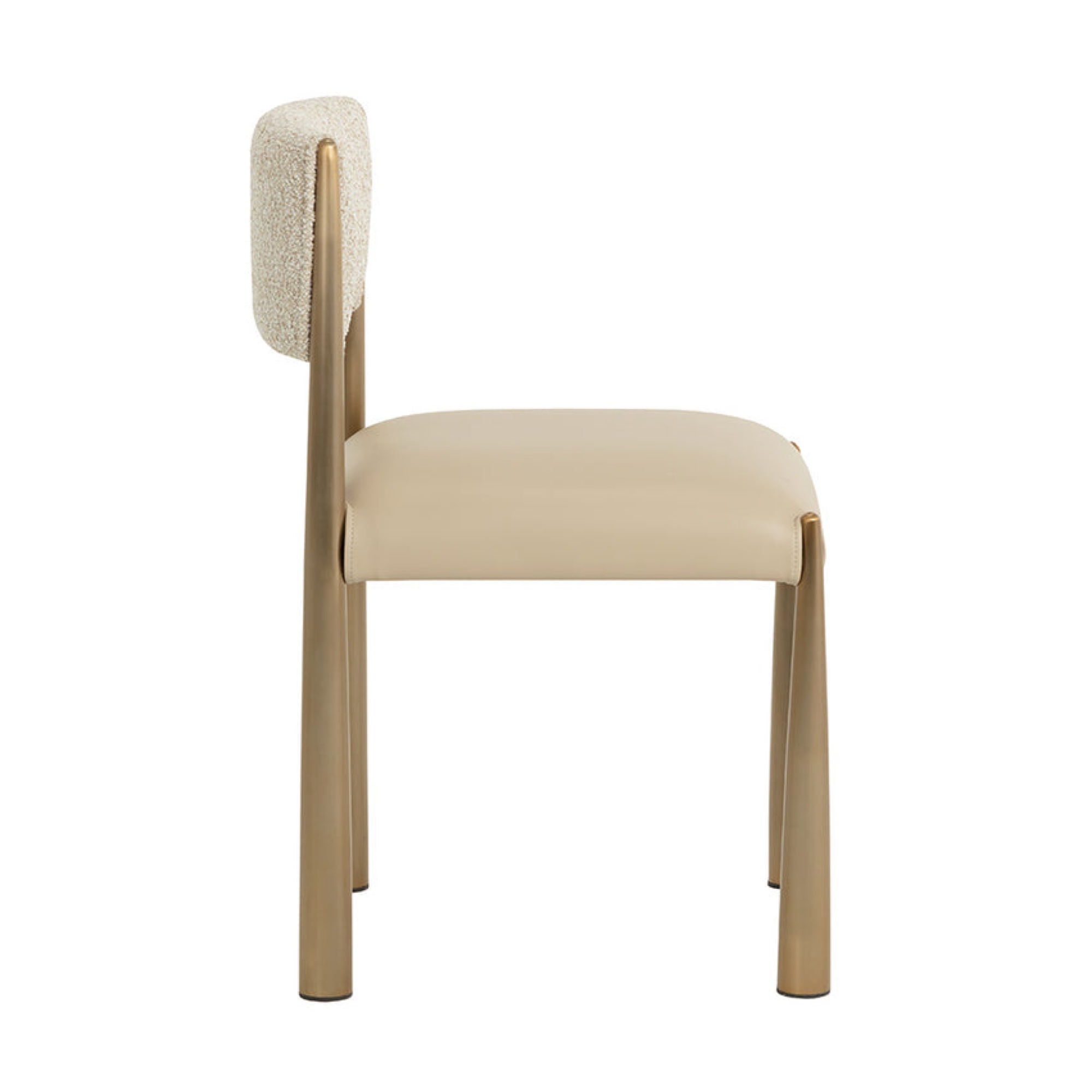 Bayard Dining Chair - Antique Brass