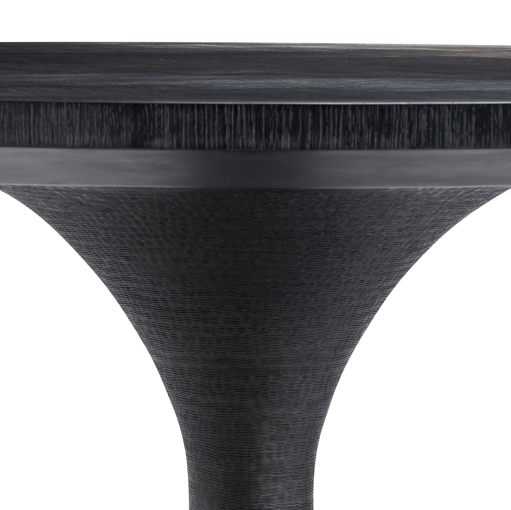 Melchior Round Dining Table - Charcoal