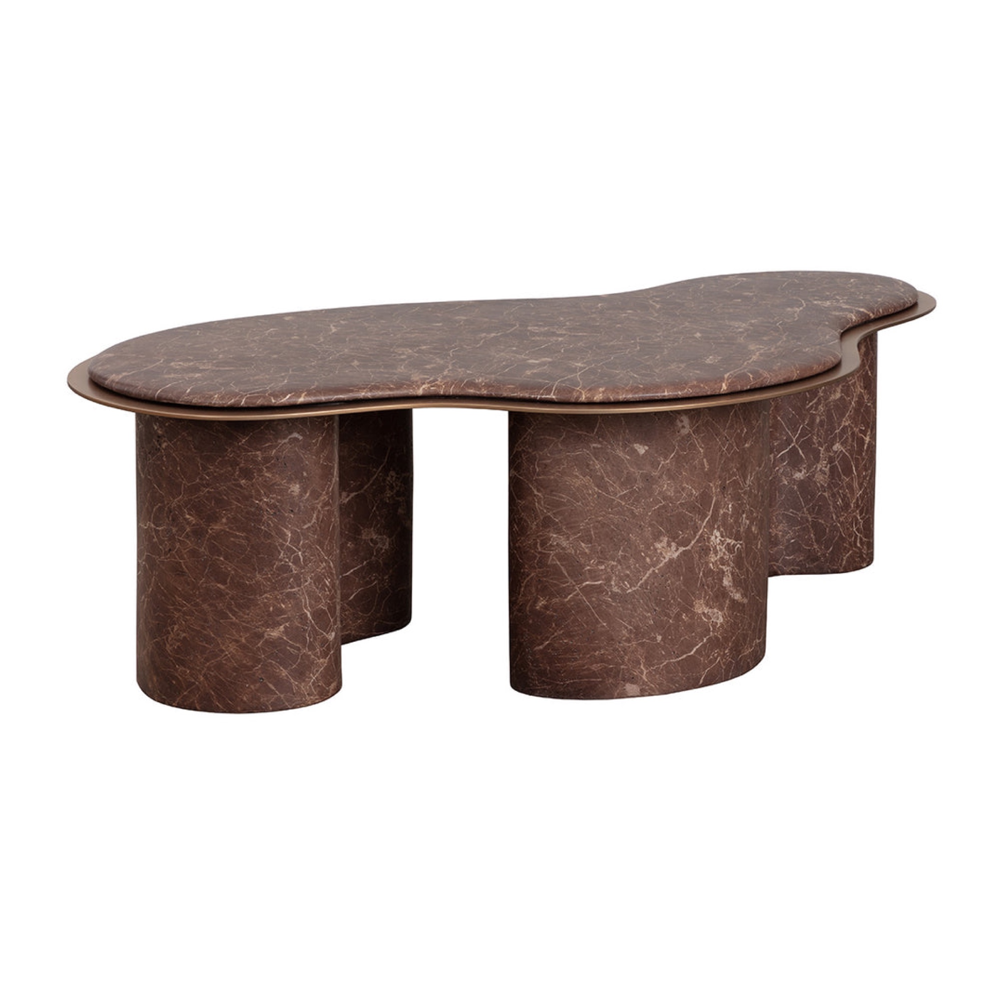 Isola Coffee Table - Marble Look