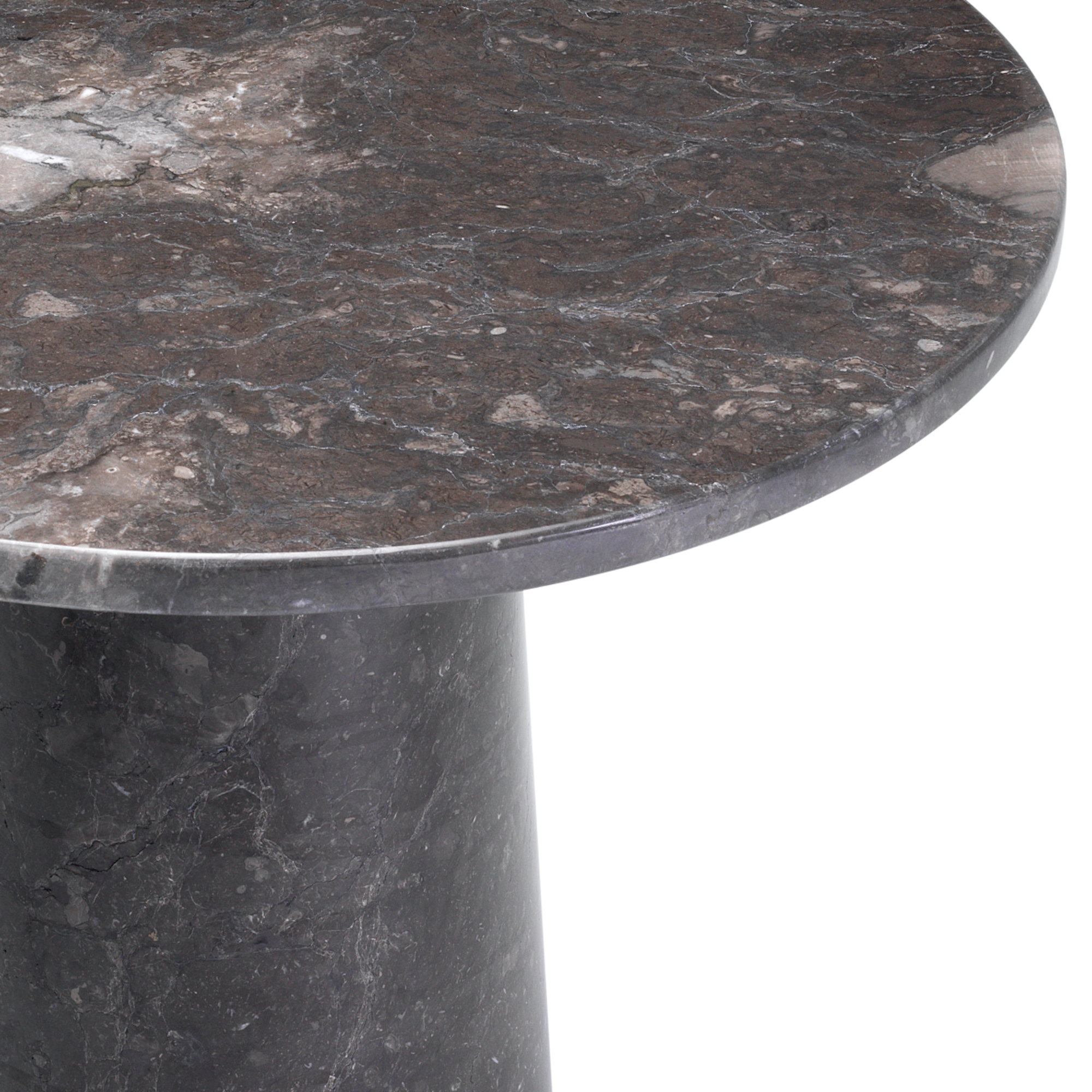 Terry SIDE TABLES - Grey marble