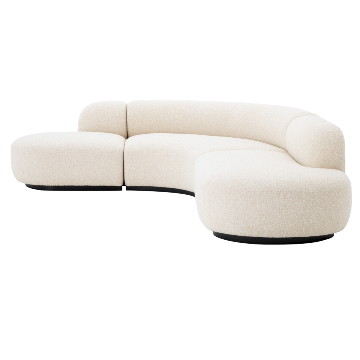Björn Sectional - Bouclé cream