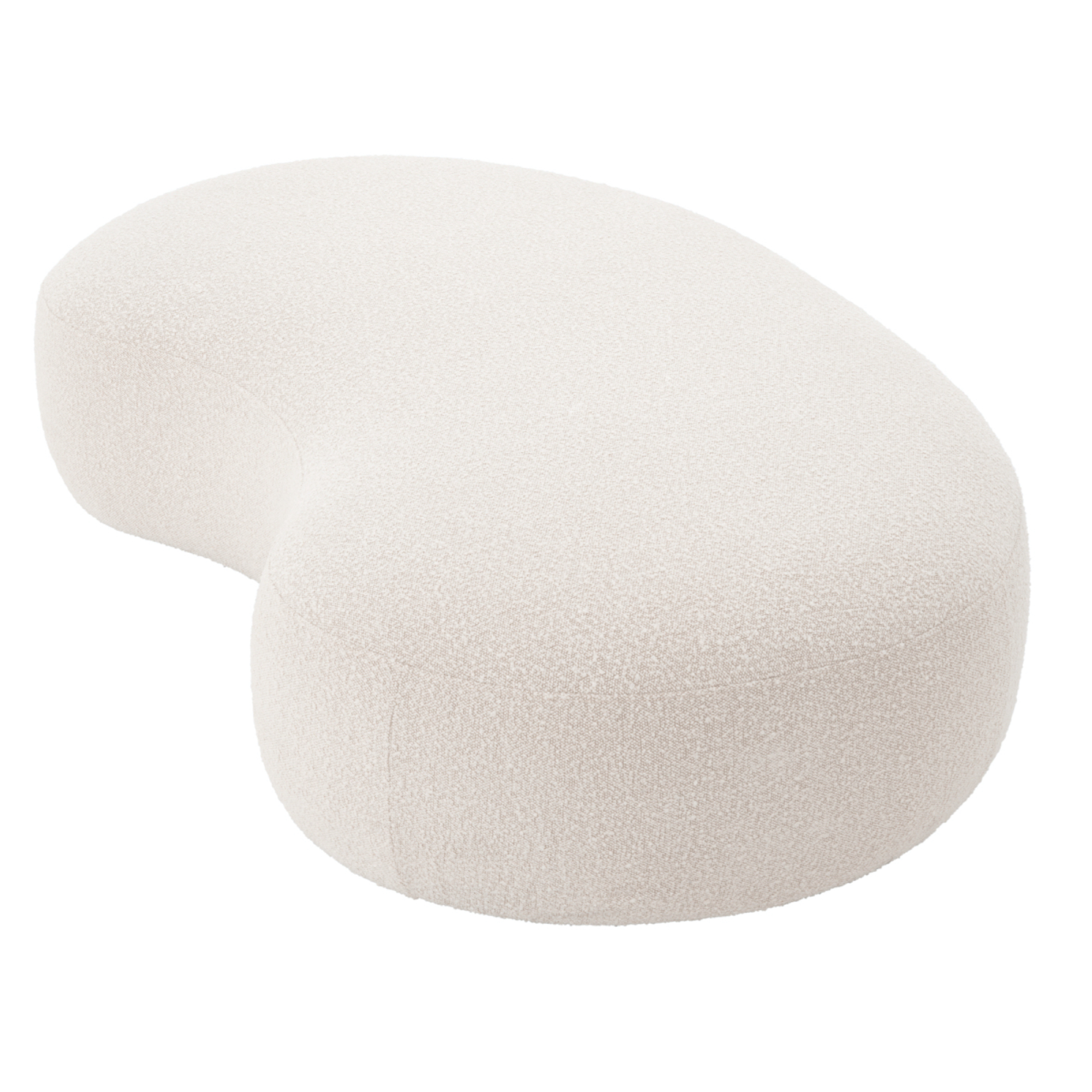 Björn Bench - Bouclé cream