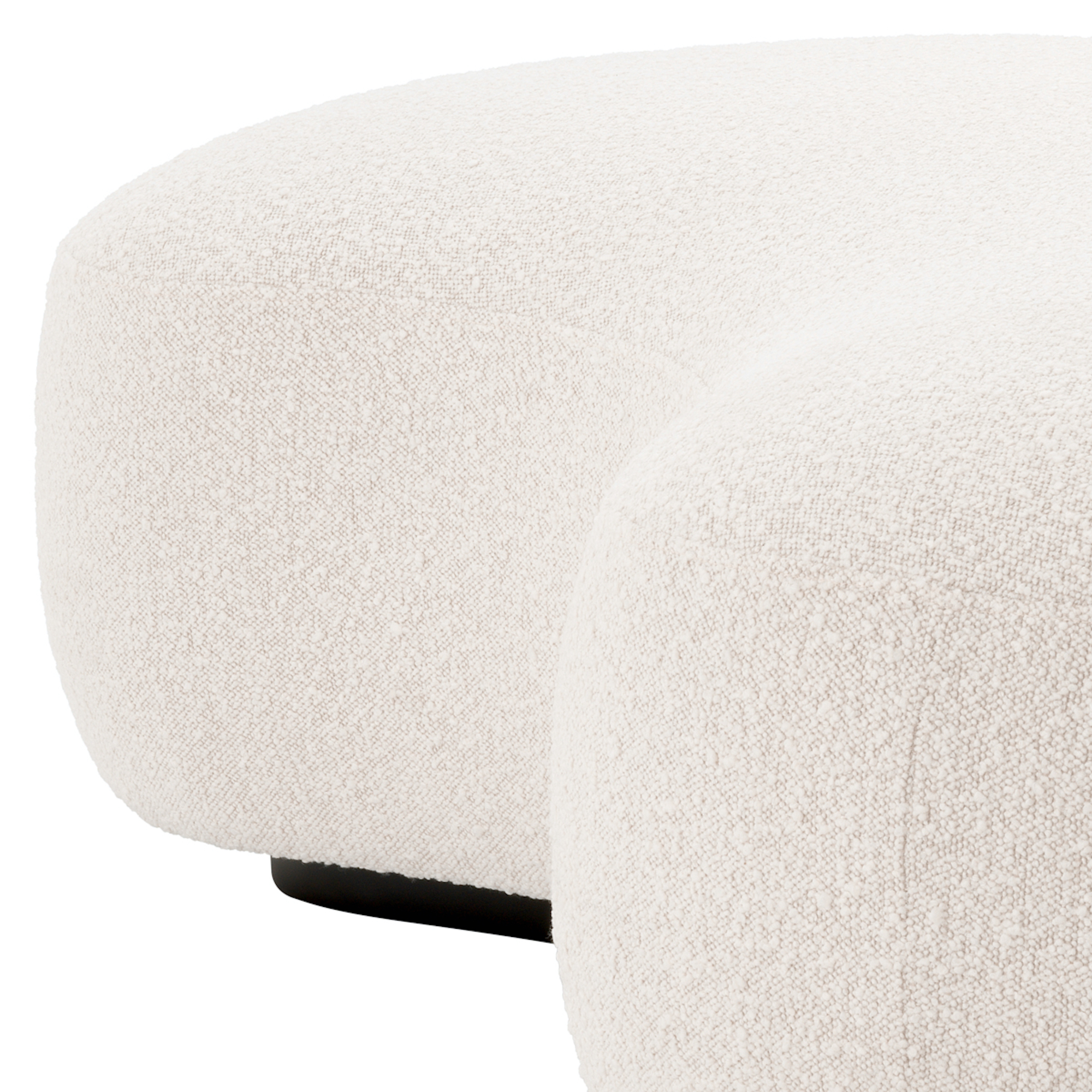 Björn Bench - Bouclé cream