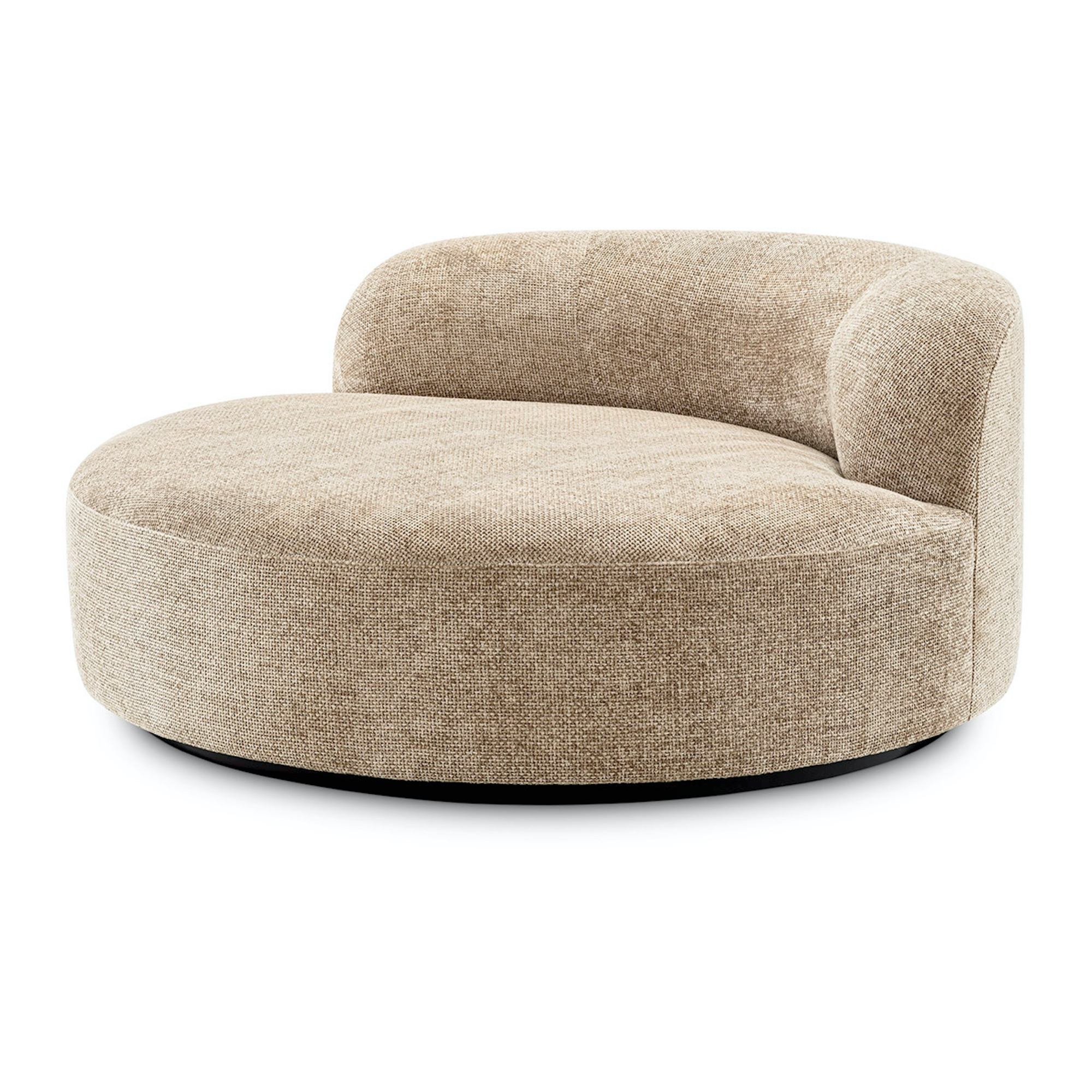 Björn Round Sofa - Lyssa sand
