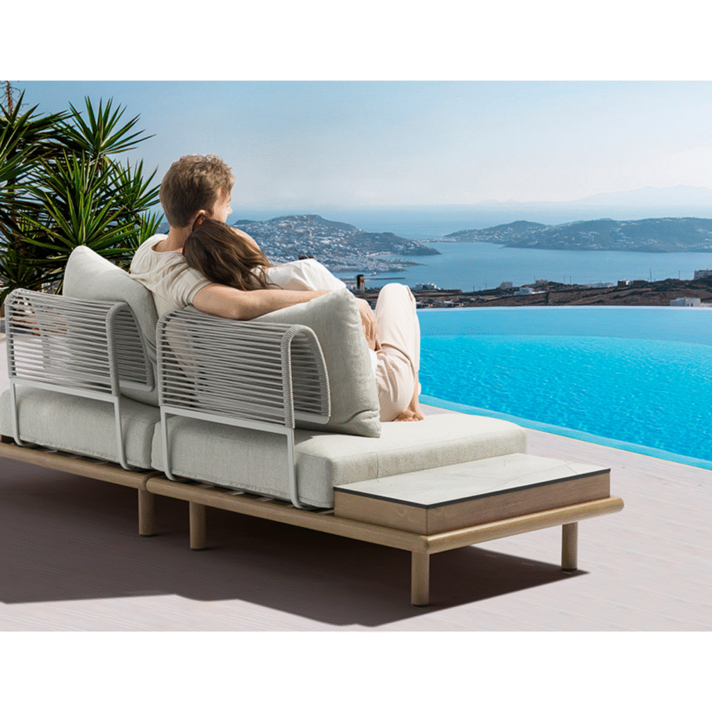 Play Armless Chair with SIDE TABLES
