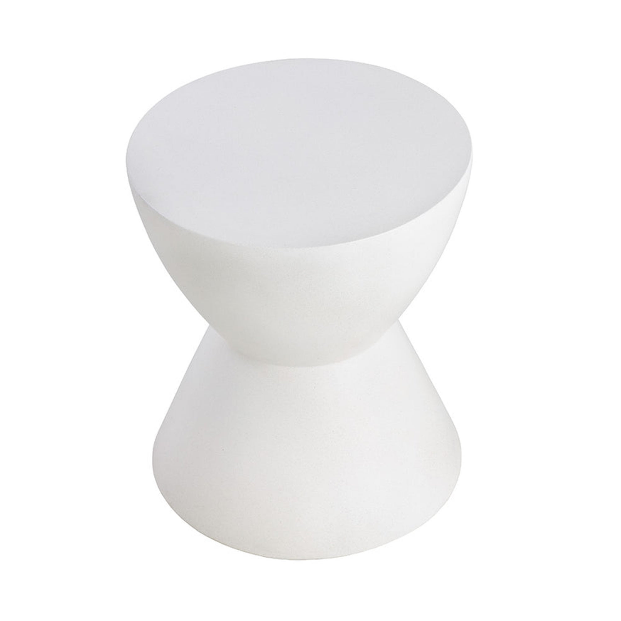 Logan End Table - White