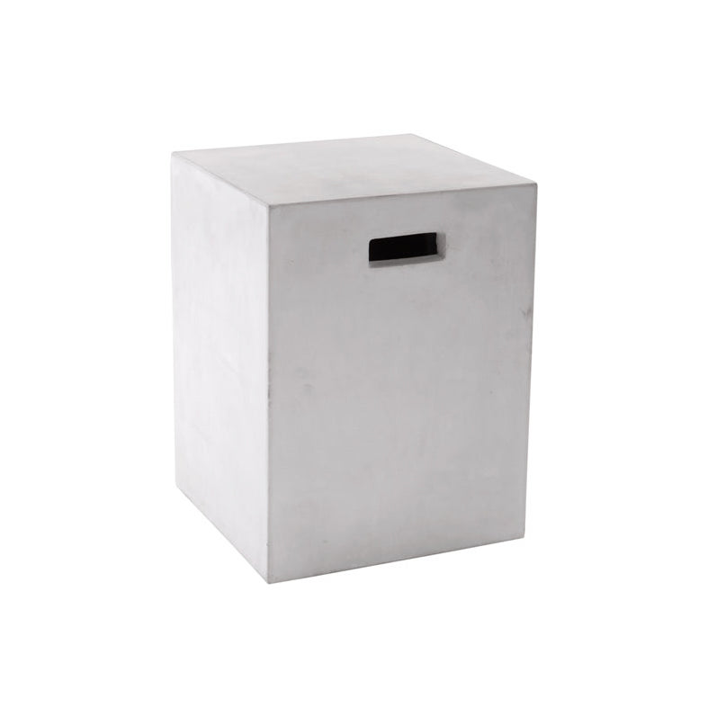 Castor End Table - White
