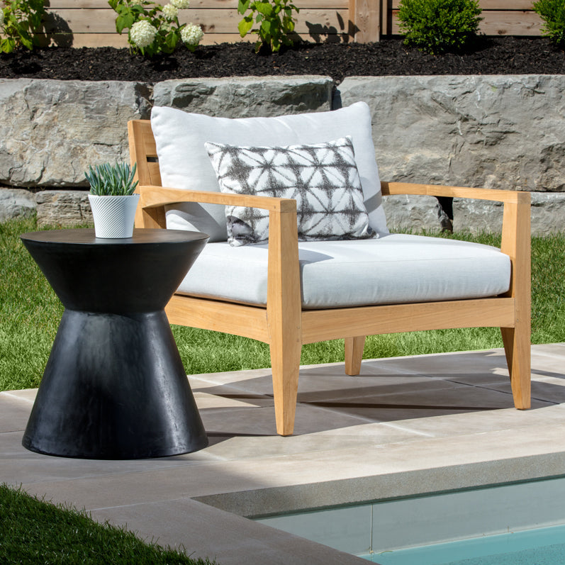 Astley End Table - Black