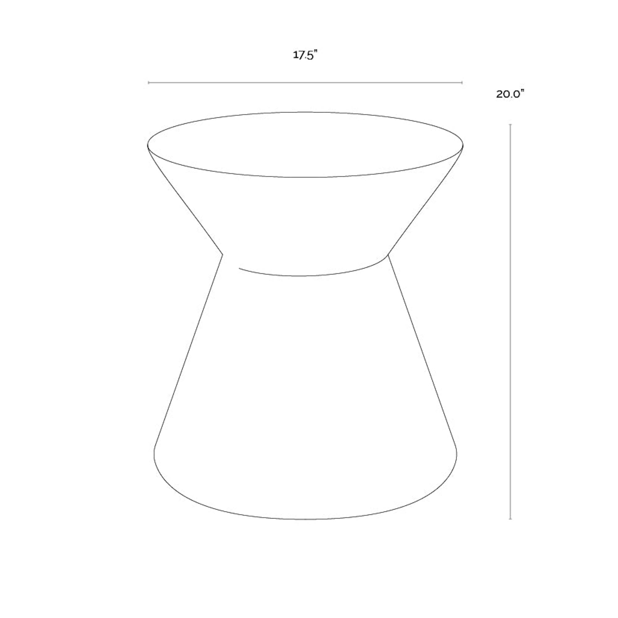Astley End Table - Black
