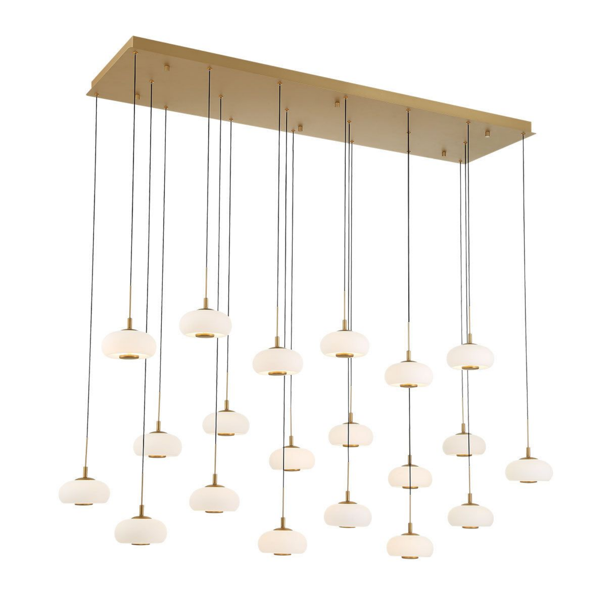 Adelfia Light Rectangular LED Chandelier