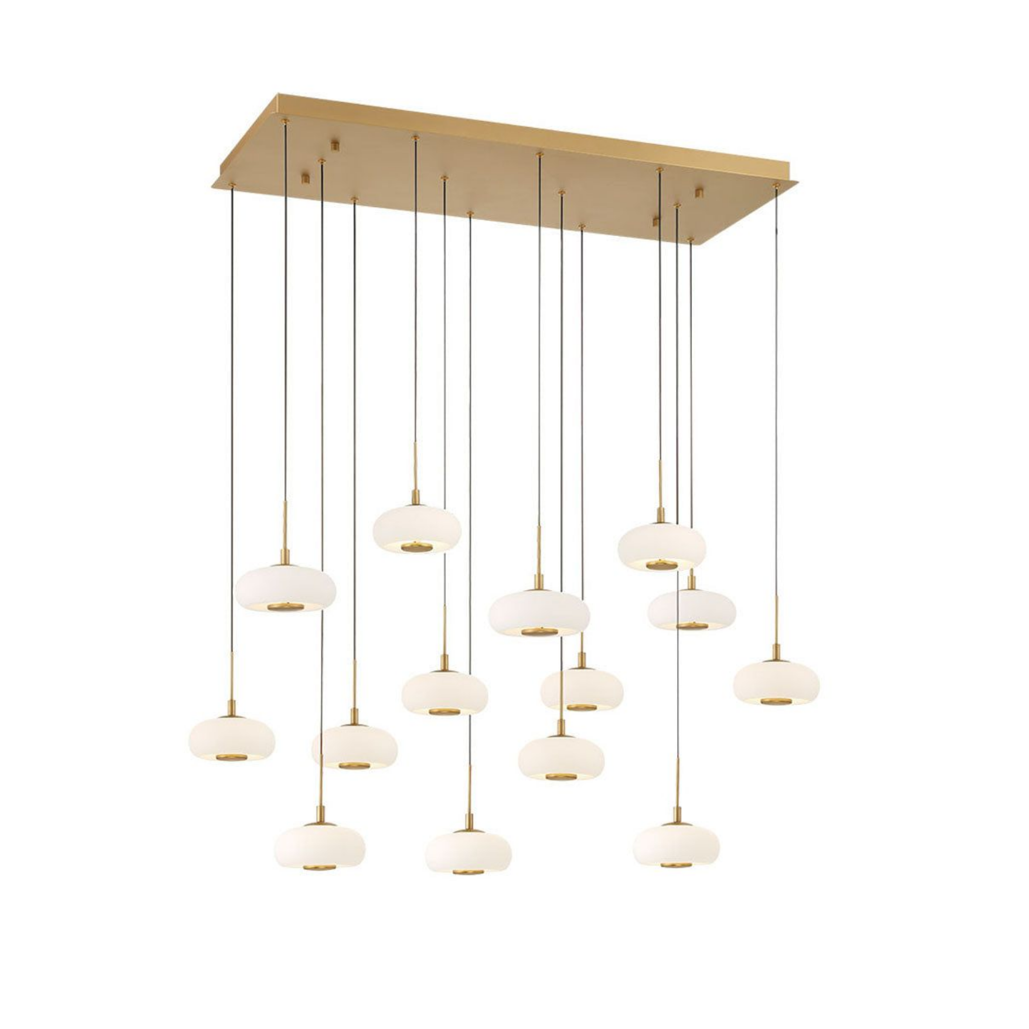 Adelfia Light Rectangular LED Chandelier