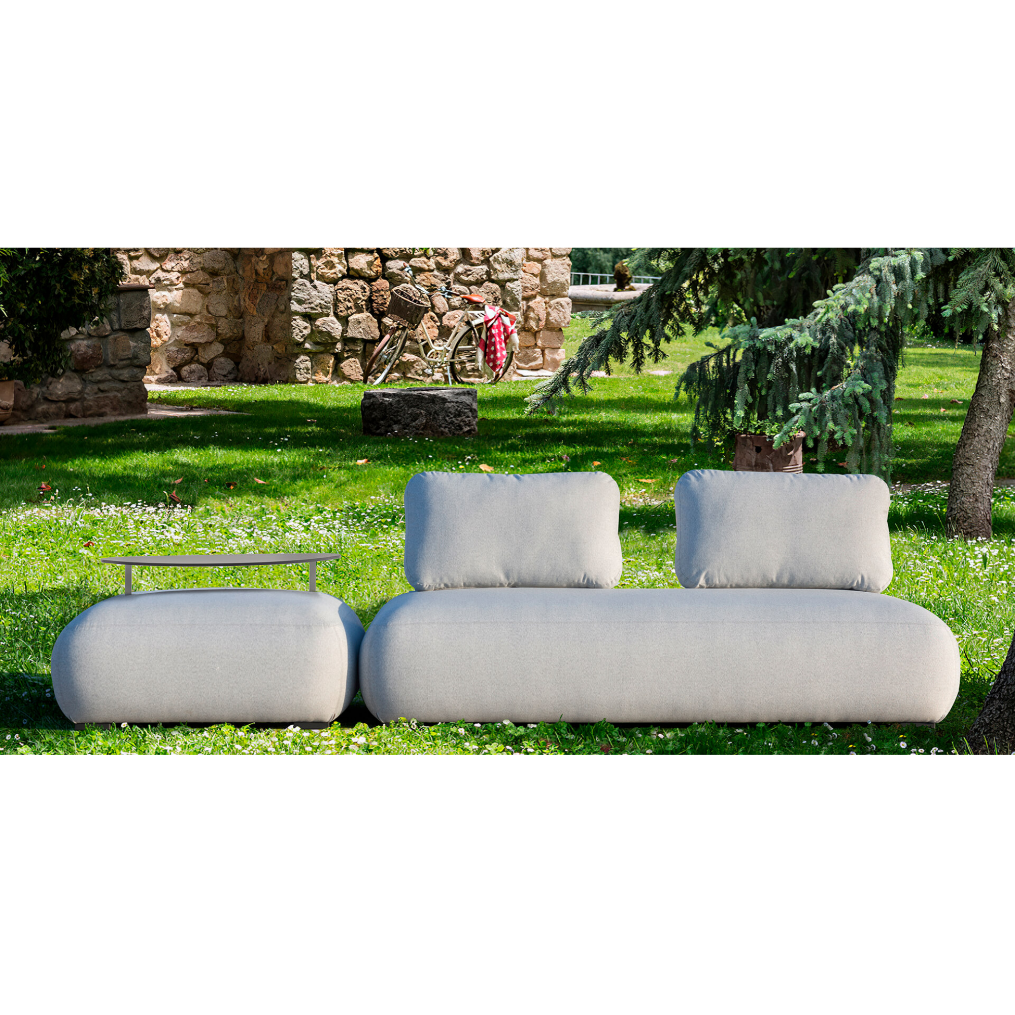 Olala Double Armless Sofa