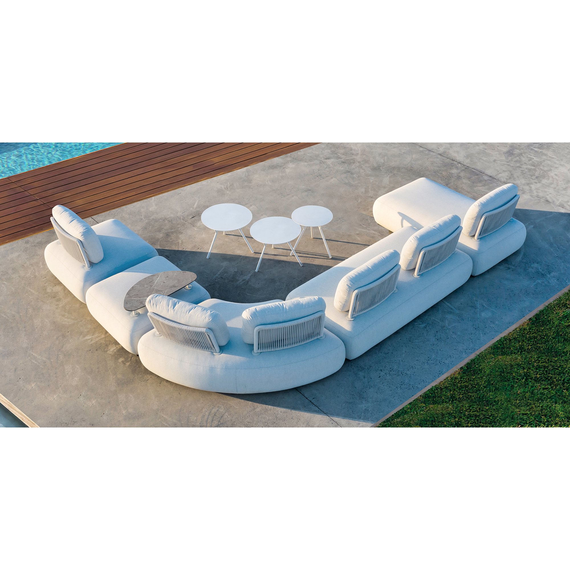 Olala Double Armless Sofa