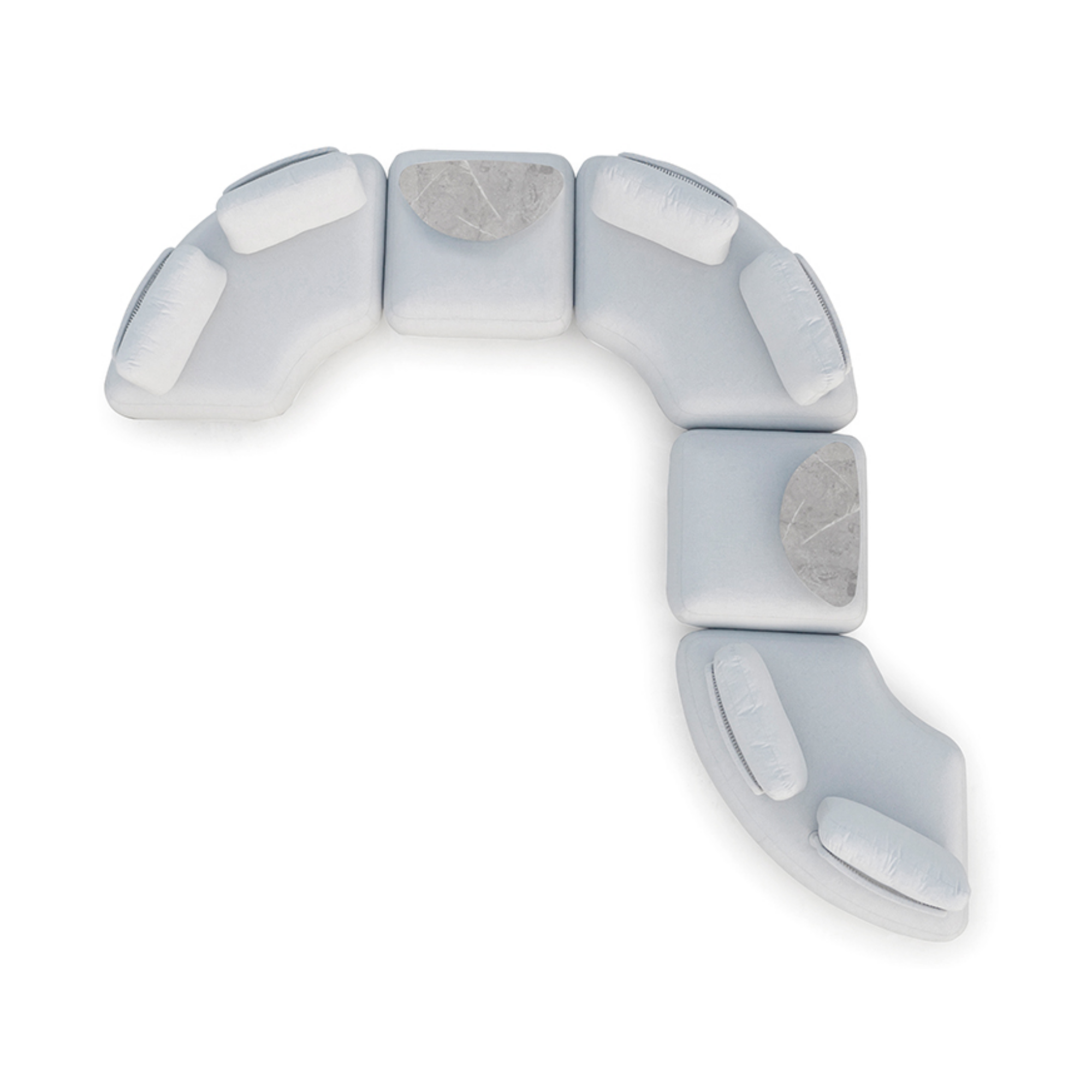 Olala Double Armless Sofa