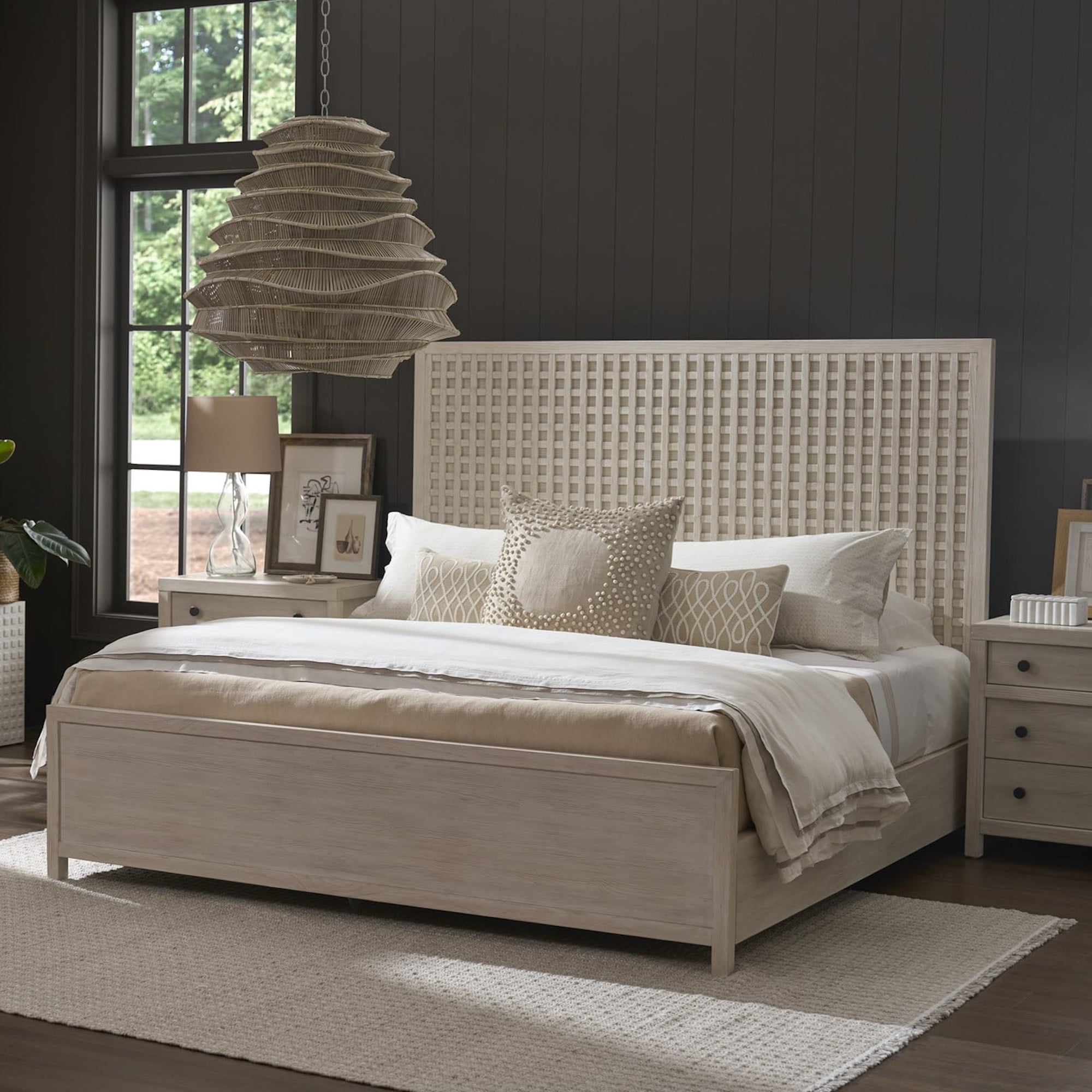 River Rock Panel Bed