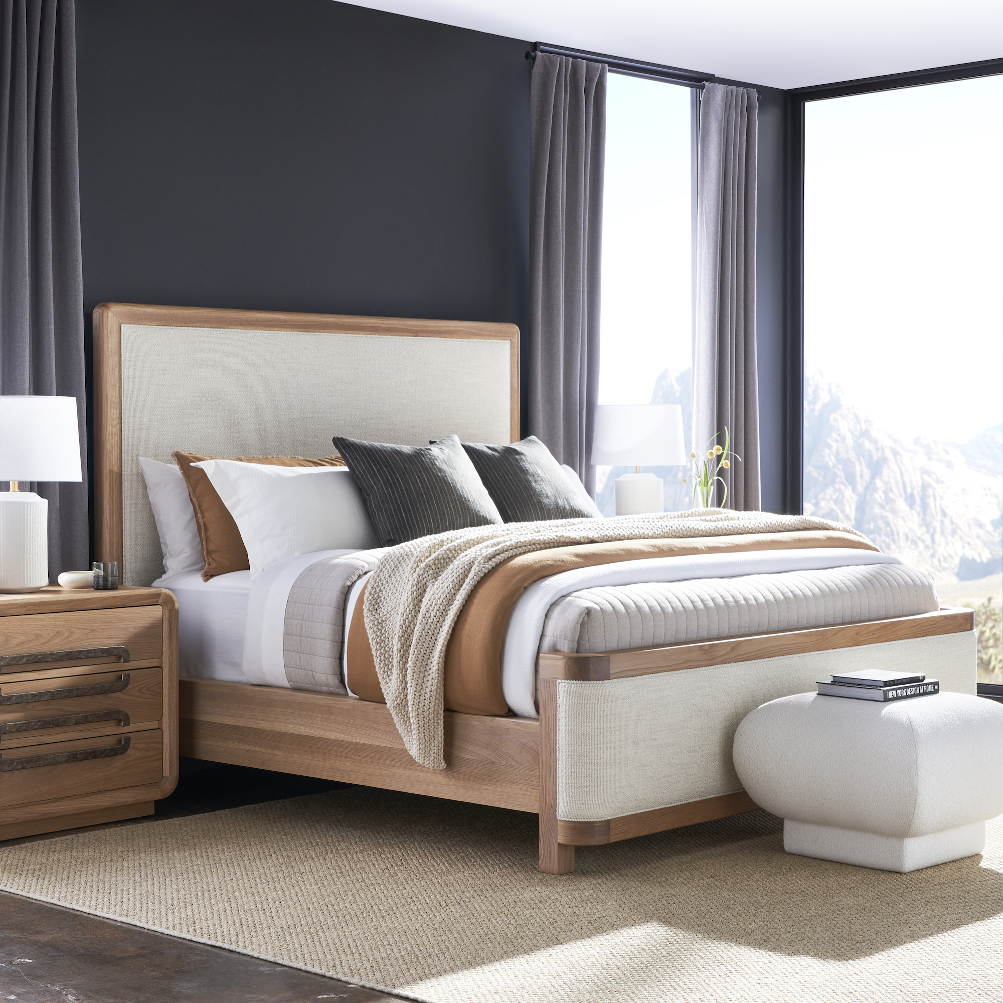 Form Upholstered Bed