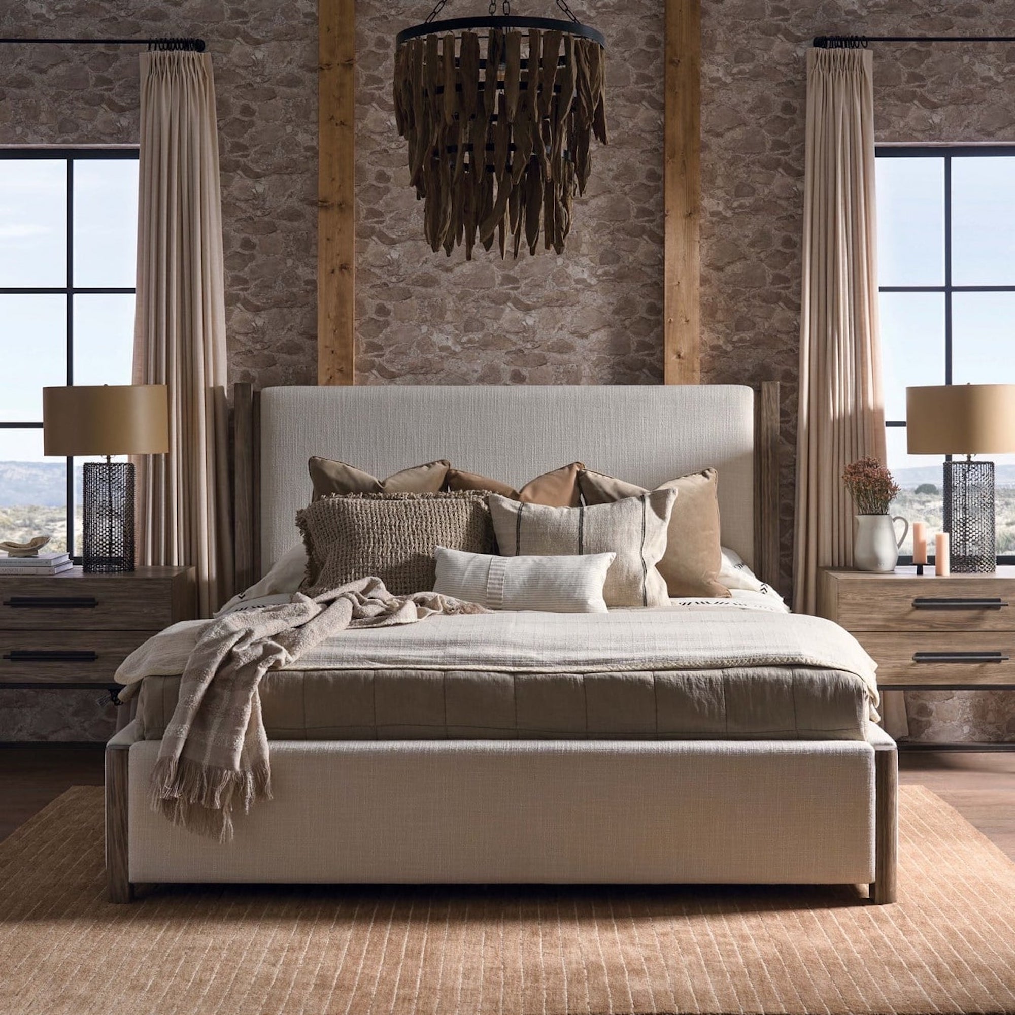 Boulder Upholstered Bed