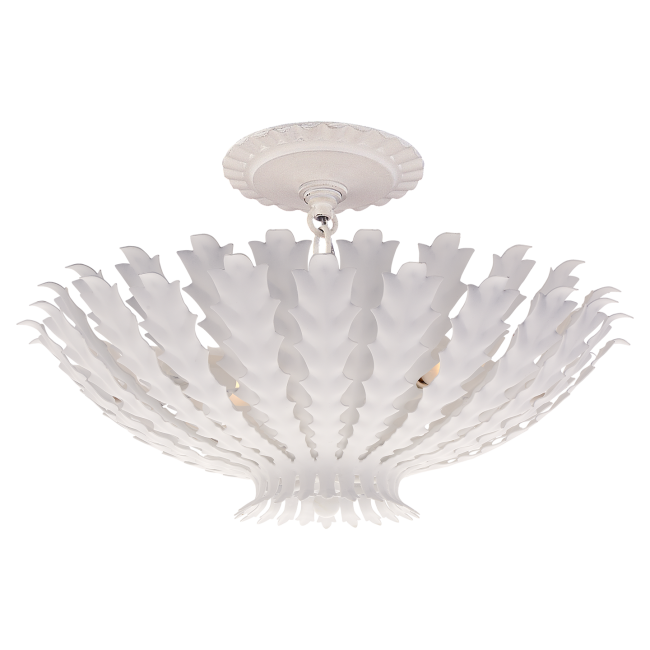 Hampton Small Chandelier in Plaster White