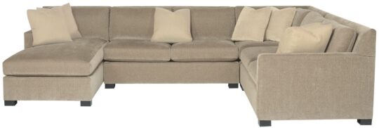Kelsey Sectional Sofa (4-piece) Avenue Design Montreal Canada Furniture