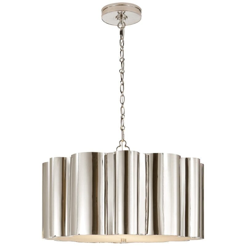 Markos Hanging Shade in Polished Nickel