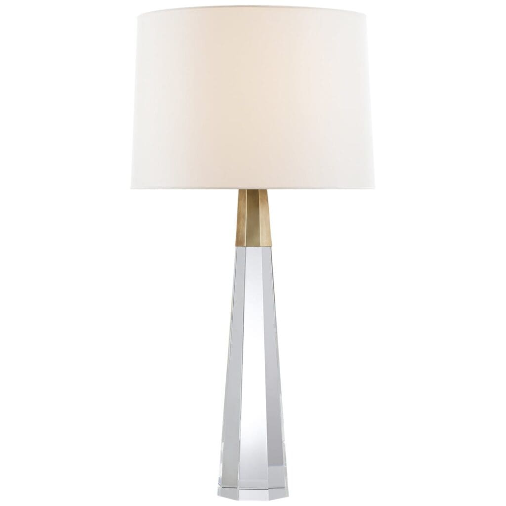 Lampe de table Olsen en cristal