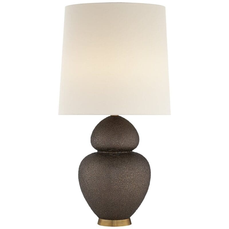 Lampe de table Michelena avec abat-jour en lin