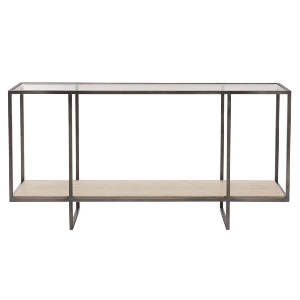 Harlow Metal Console Table - Avenue Design high end furniture in Montreal 