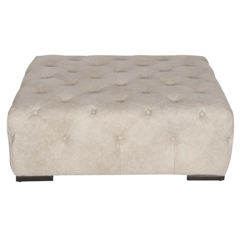 Fully Tufted Ottoman