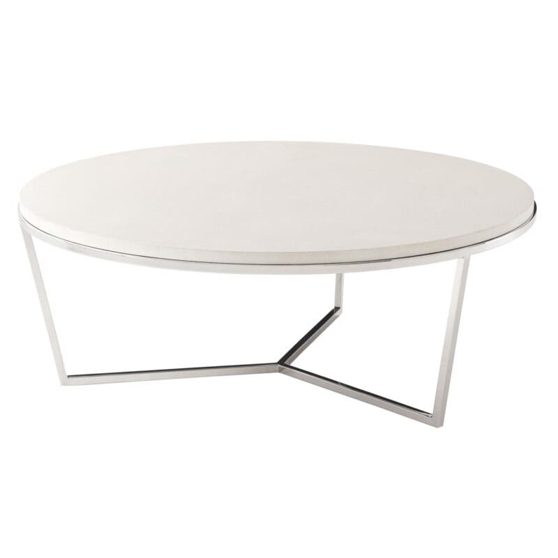Fisher Round Cocktail Table - Avenue Design high end furniture in Montreal