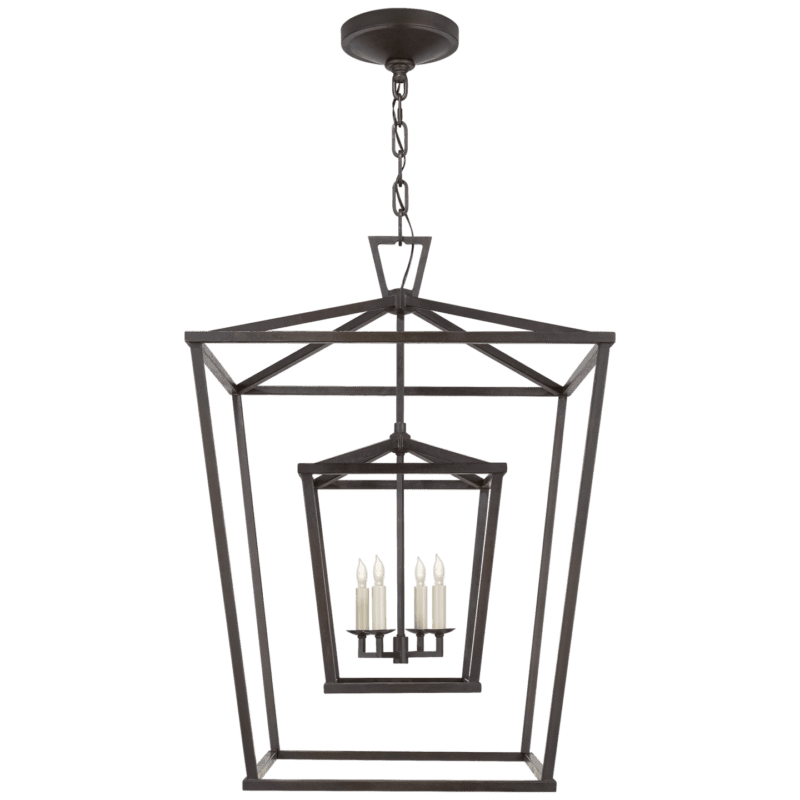 Darlana Large Double Cage Lantern
