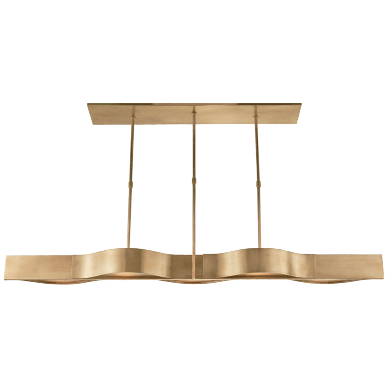 Avant grand pendentif linéaire