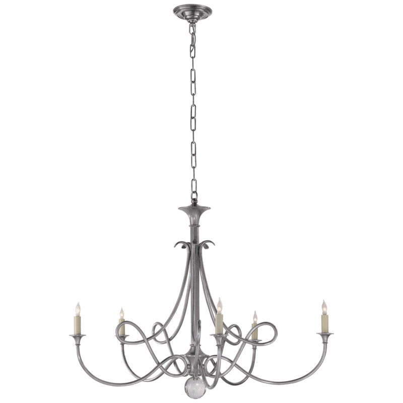 Double Twist Large Chandelier