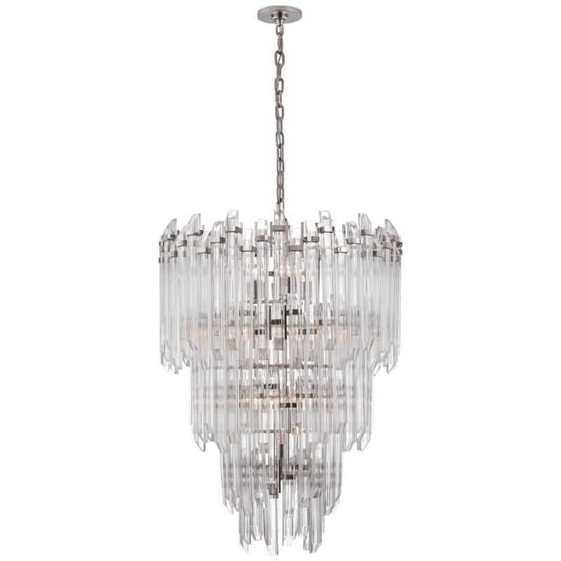 Adele Three-Tier Waterfall Chandelier