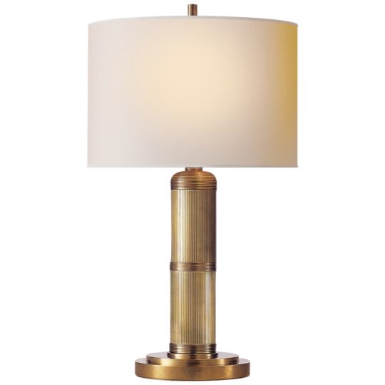 Lampe de table Longacre avec abat-jour en papier