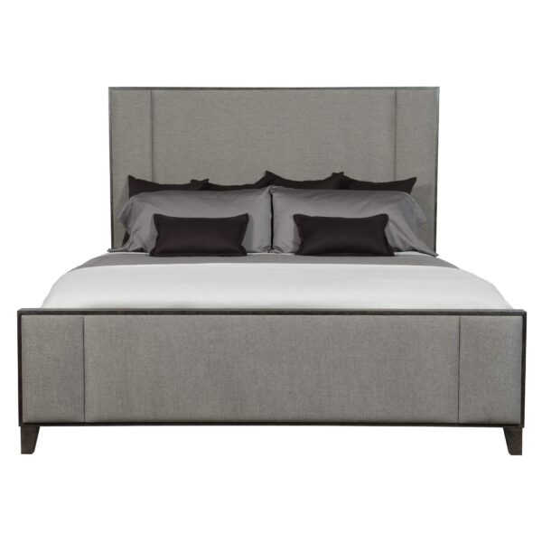 Linea Upholstered Panel Bed - Avenue Design high end furniture in Montreal