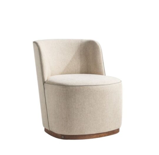 Galapagos upholstered swivel chair