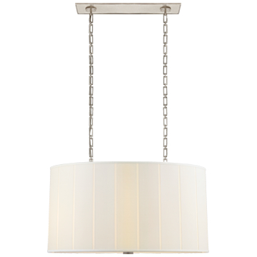 Perfect Pleat Oval Hanging ShadePerfect Pleat Oval Hanging Shade