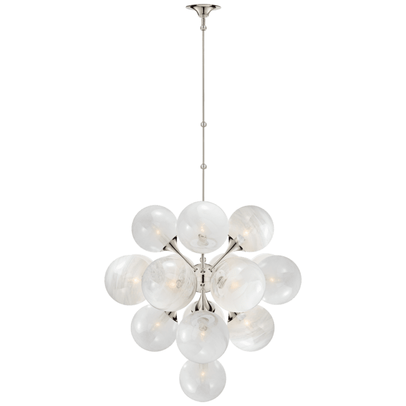 Cristol Large Tiered Chandelier - Avenue Design Montreal