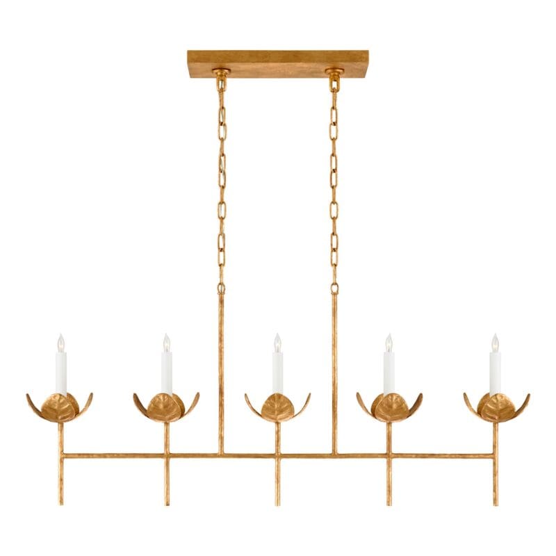 Illana Large Linear Chandelier - Avenue Design Montreal