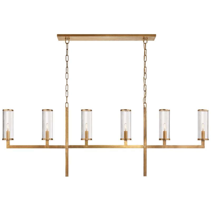 Liaison Large Linear Chandelier - Avenue Design Montreal