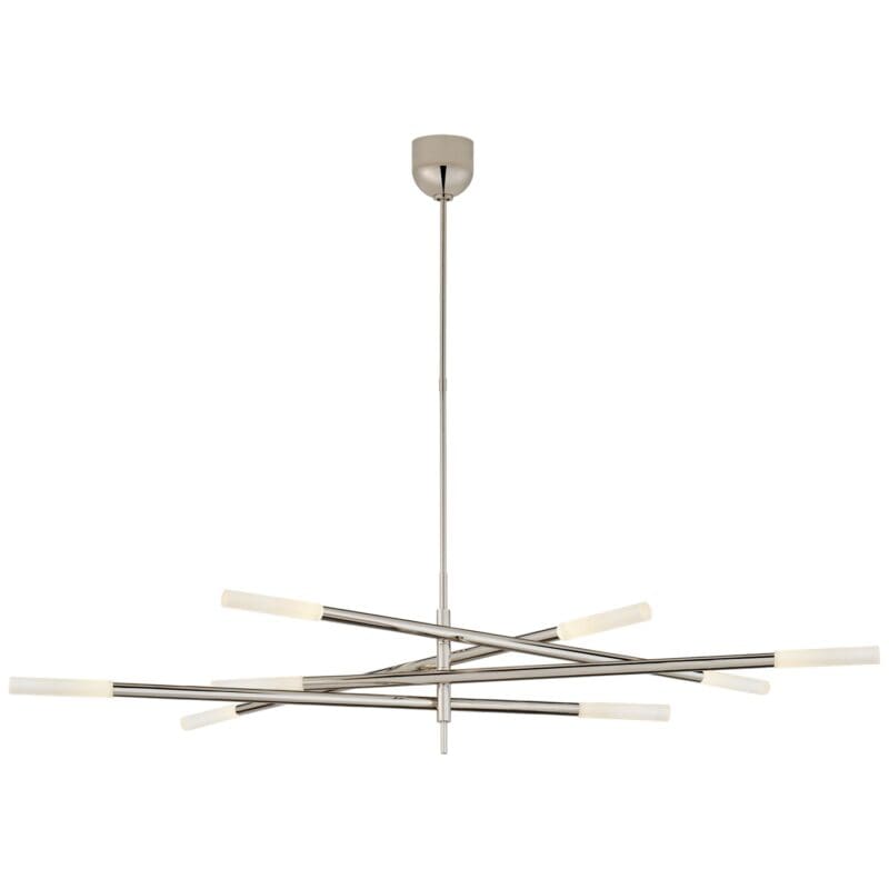 Rousseau Grande Eight Light Articulating Chandelier - Avenue Design Montreal