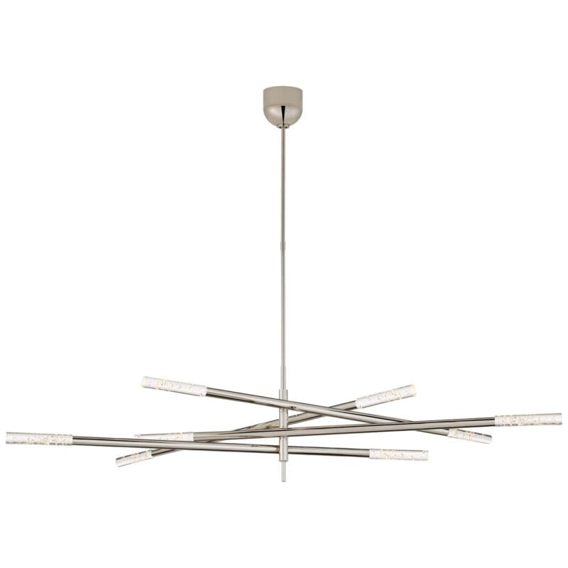Rousseau Grande Eight Light Articulating Chandelier - Avenue Design Montreal