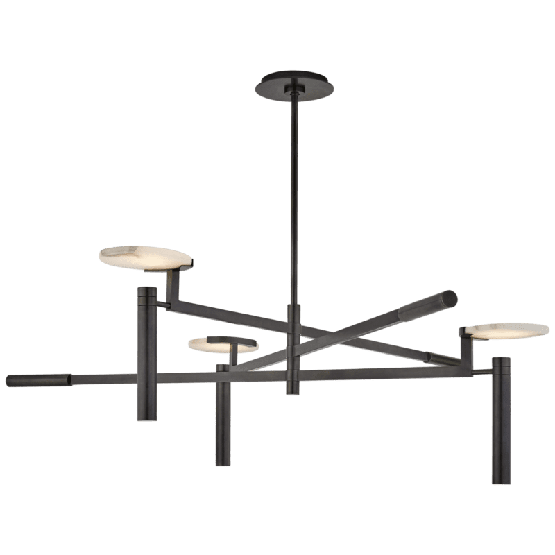 Melange Large Floating Disc Chandelier - Avenue Design Montreal
