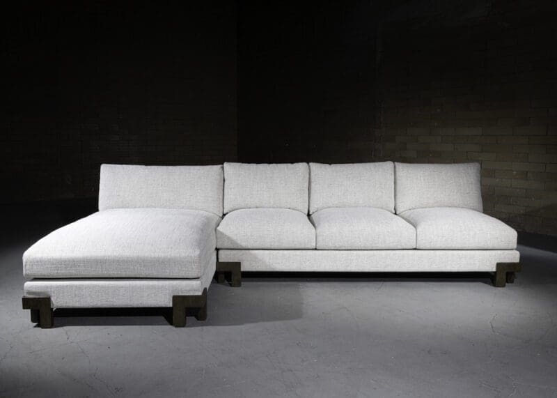 Channing Armless Sectional - Avenue Design Montreal