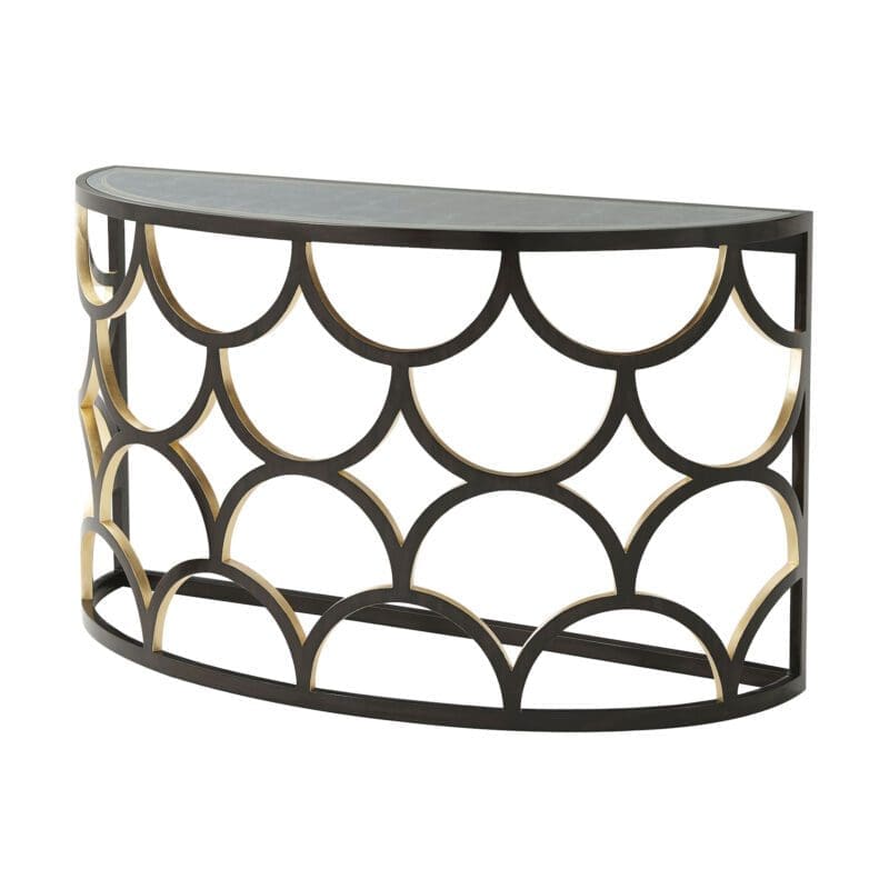 Ebonised Connaught Console Table - Avenue Design Montreal